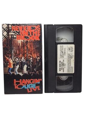 New Kids on the Block - Hangin Tough Live (VHS, 1989) CBS Records